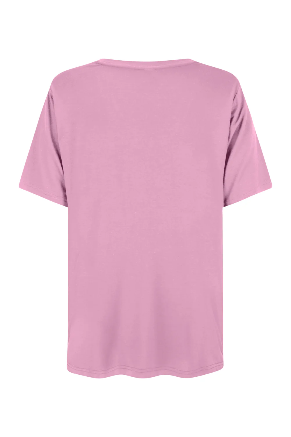Bamboo V-Neck T-Shirt - Lavender - Image 4