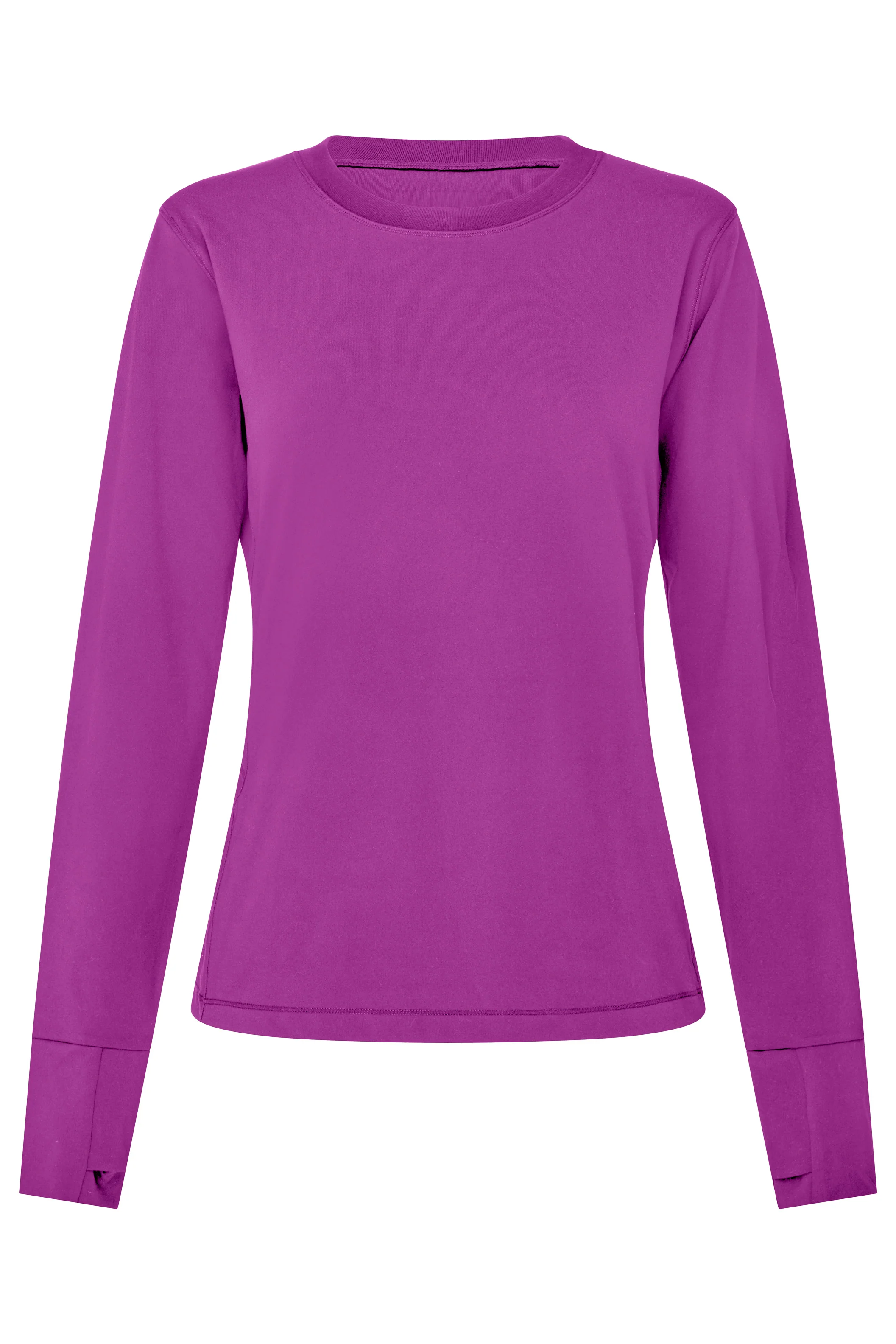 Long Sleeve Base Top - Violet - Image 3