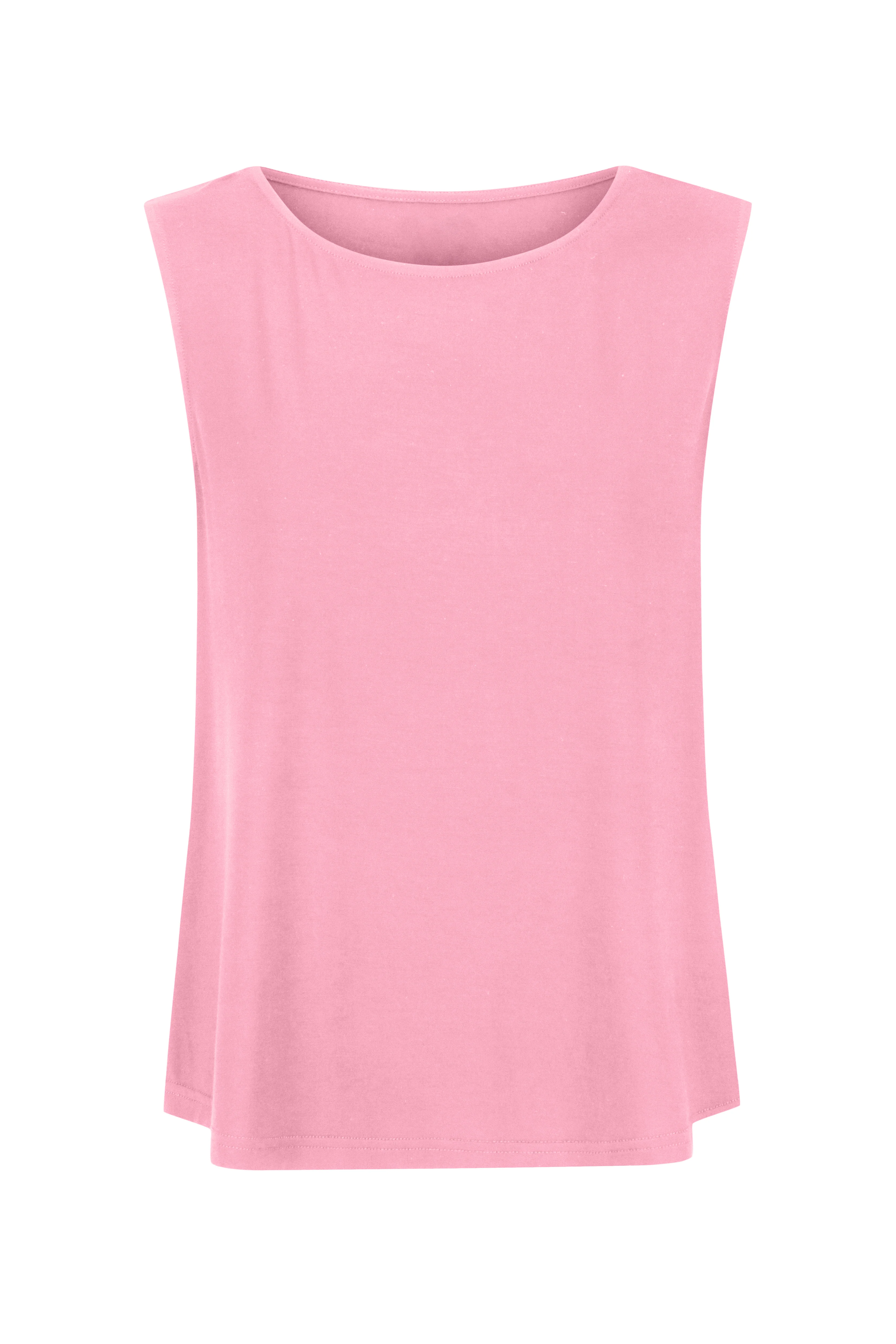 Bamboo Boat Neck Tank - Cotton Candy - Image 2