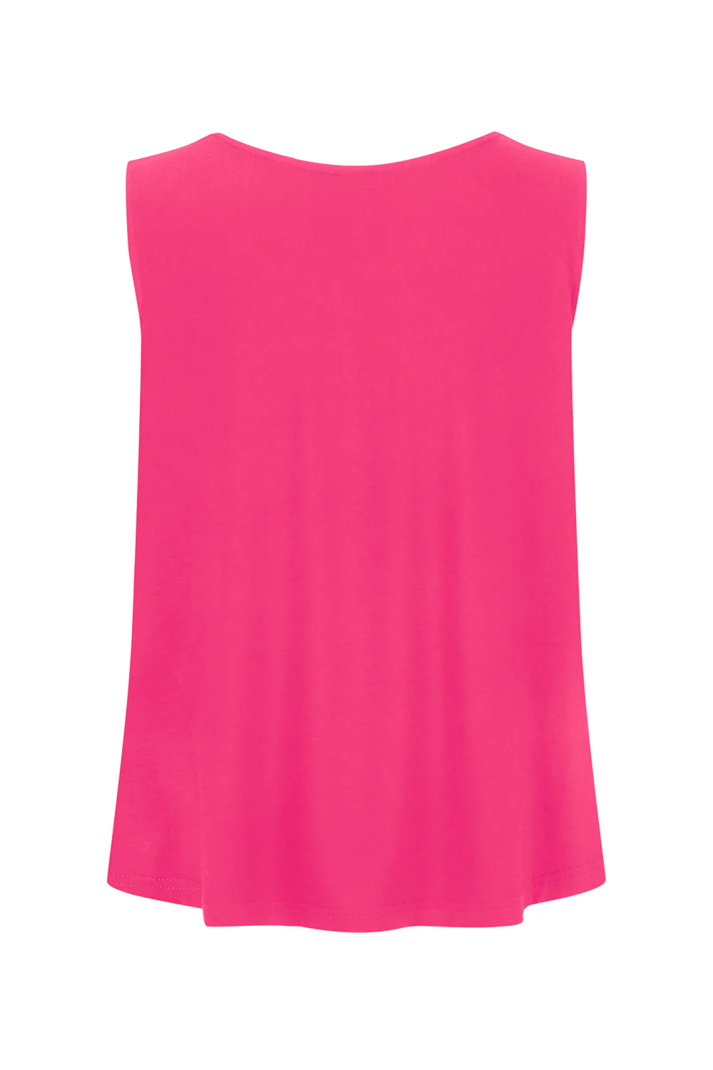 Bamboo Boat Neck Tank - Raspberry - Image 2