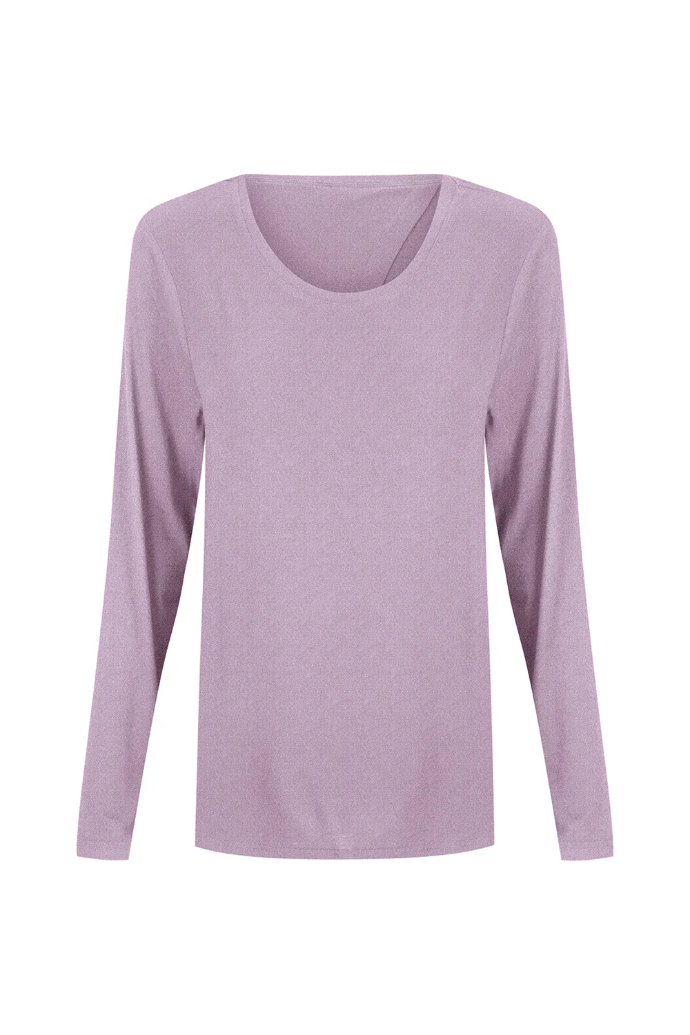 Bamboo Long Sleeve with Back Tie - Purple Haze