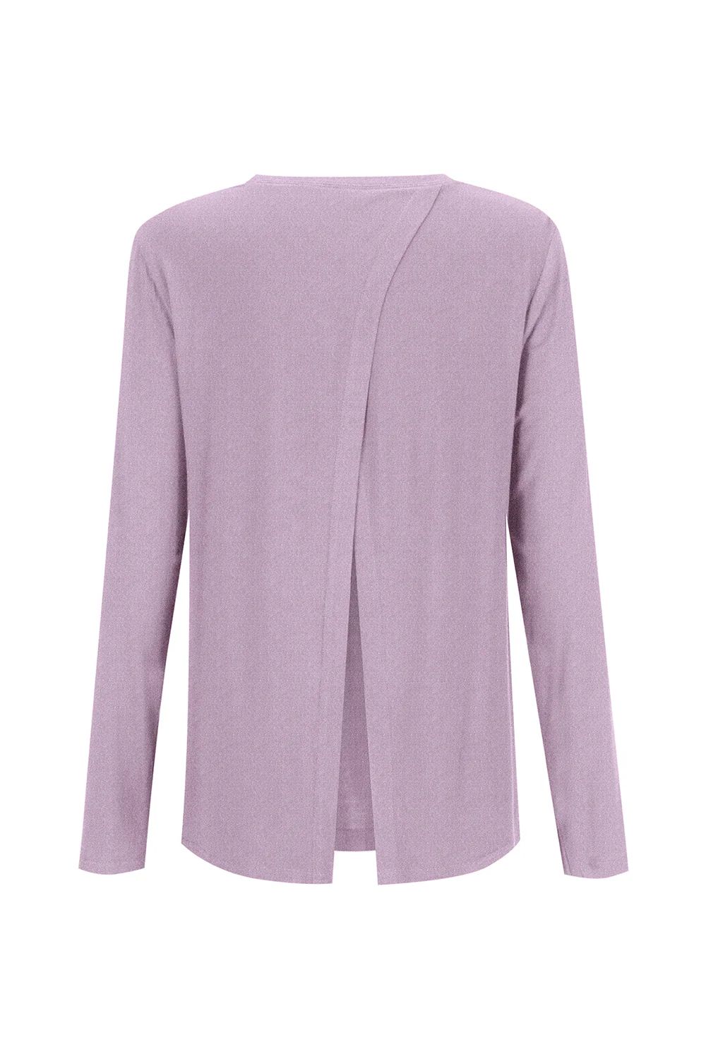 Bamboo Long Sleeve with Back Tie - Purple Haze - Image 2