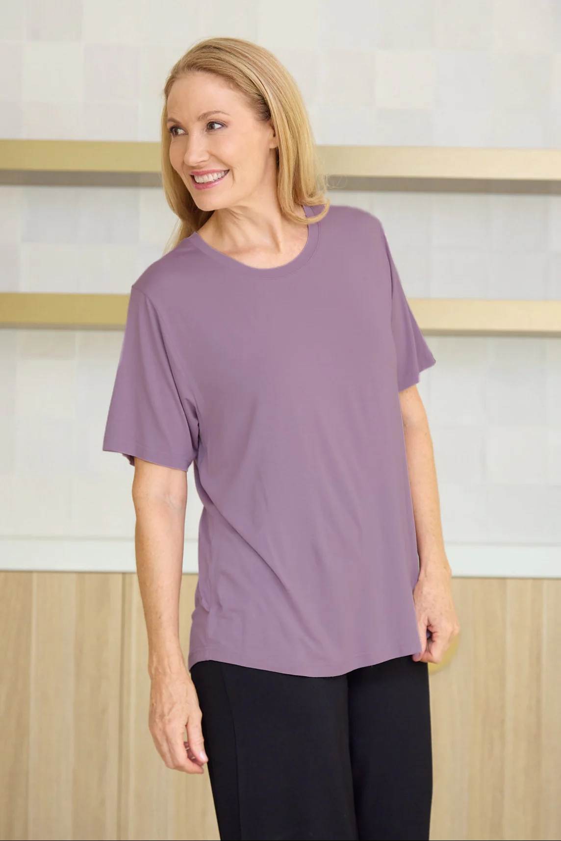 Classic Bamboo T-Shirt - Purple Haze