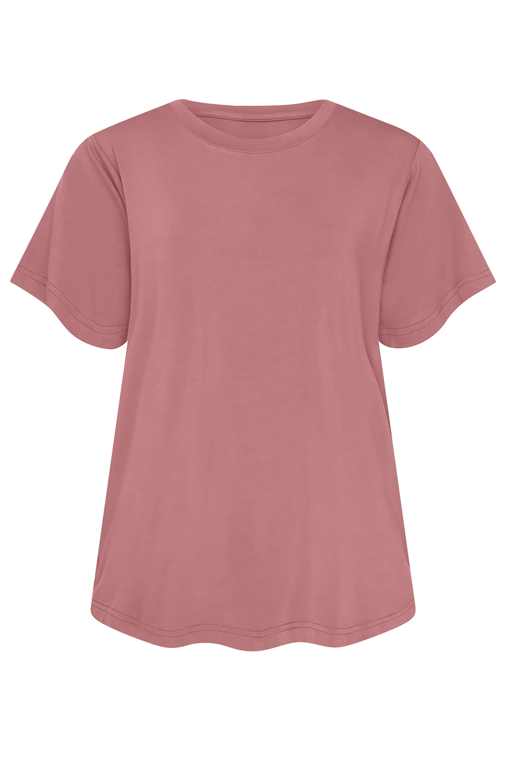 Classic Bamboo T-Shirt - Rosewood - Image 3