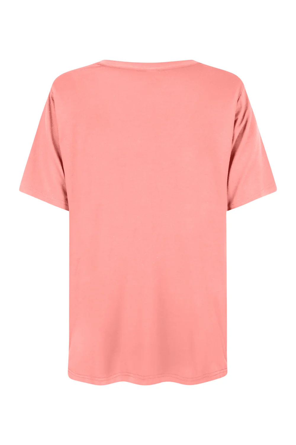 Bamboo V-Neck T-Shirt - Plum - Image 4