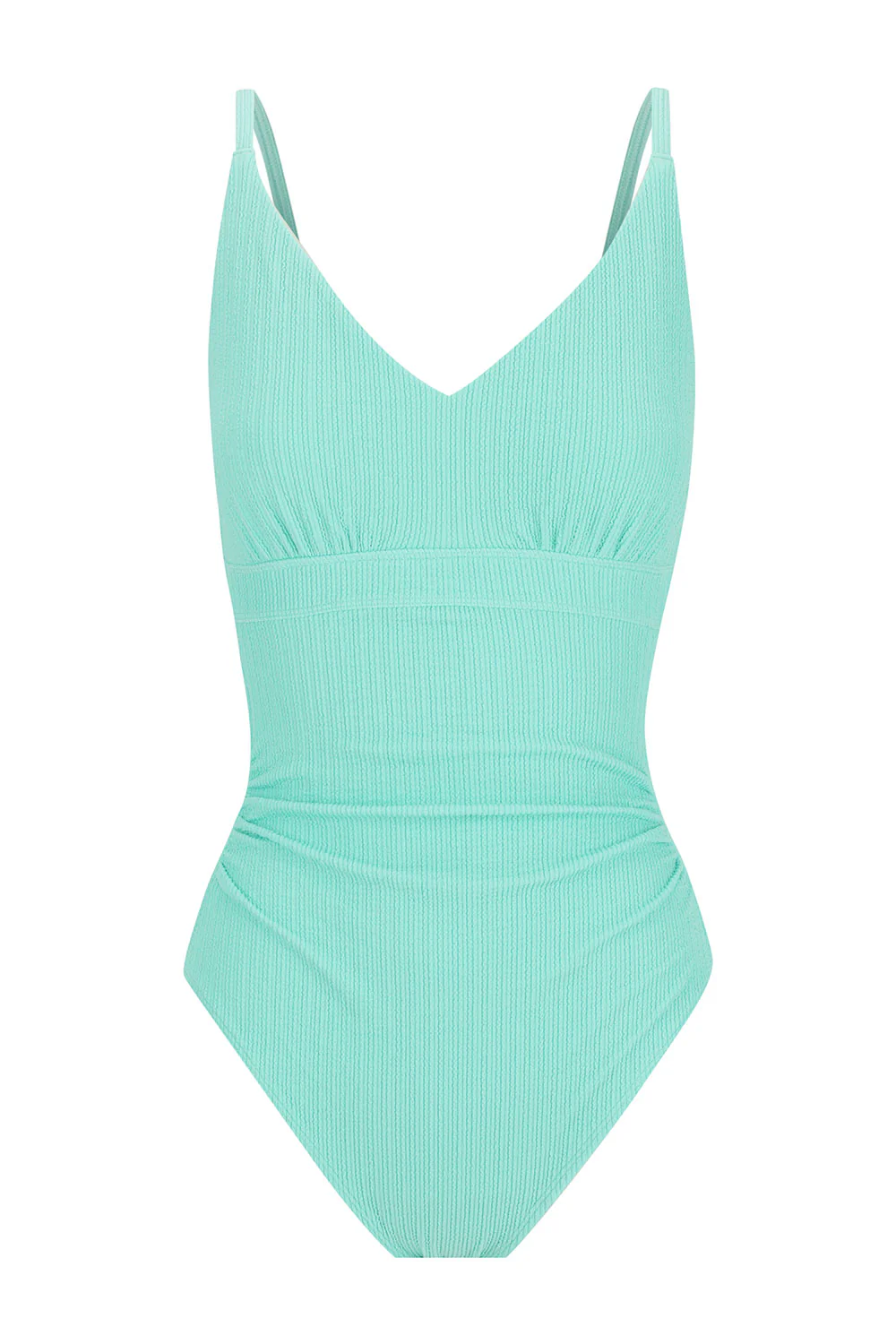 Coolum Core Support One Piece Swim - Aqua Texture - Image 3