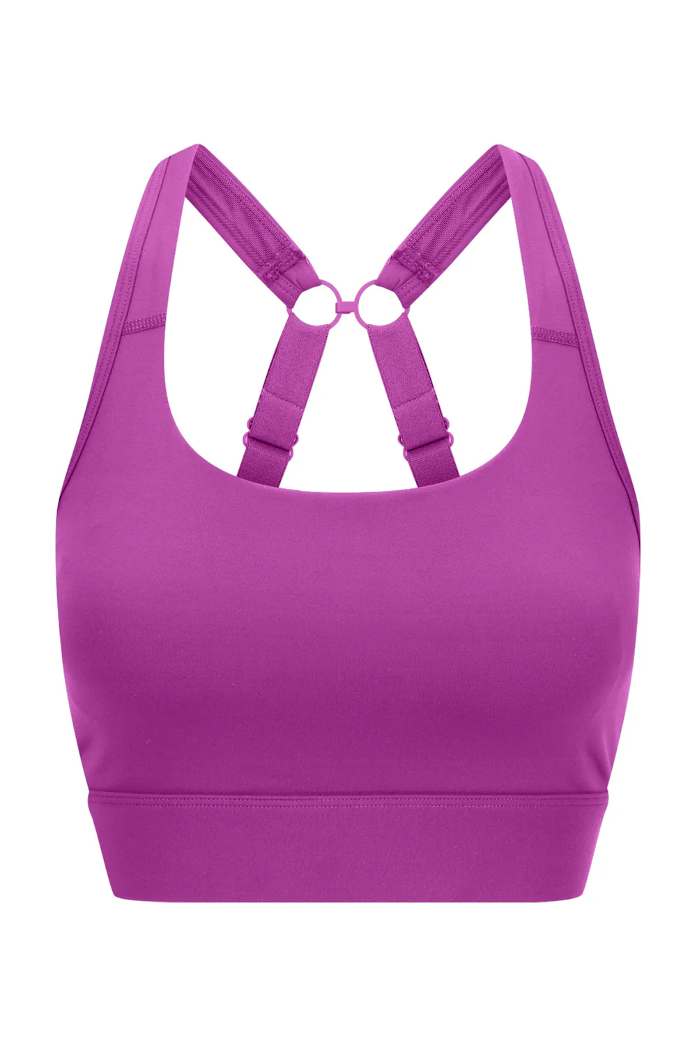 Form Base Adjustable Sports Bra - Violet - Image 3