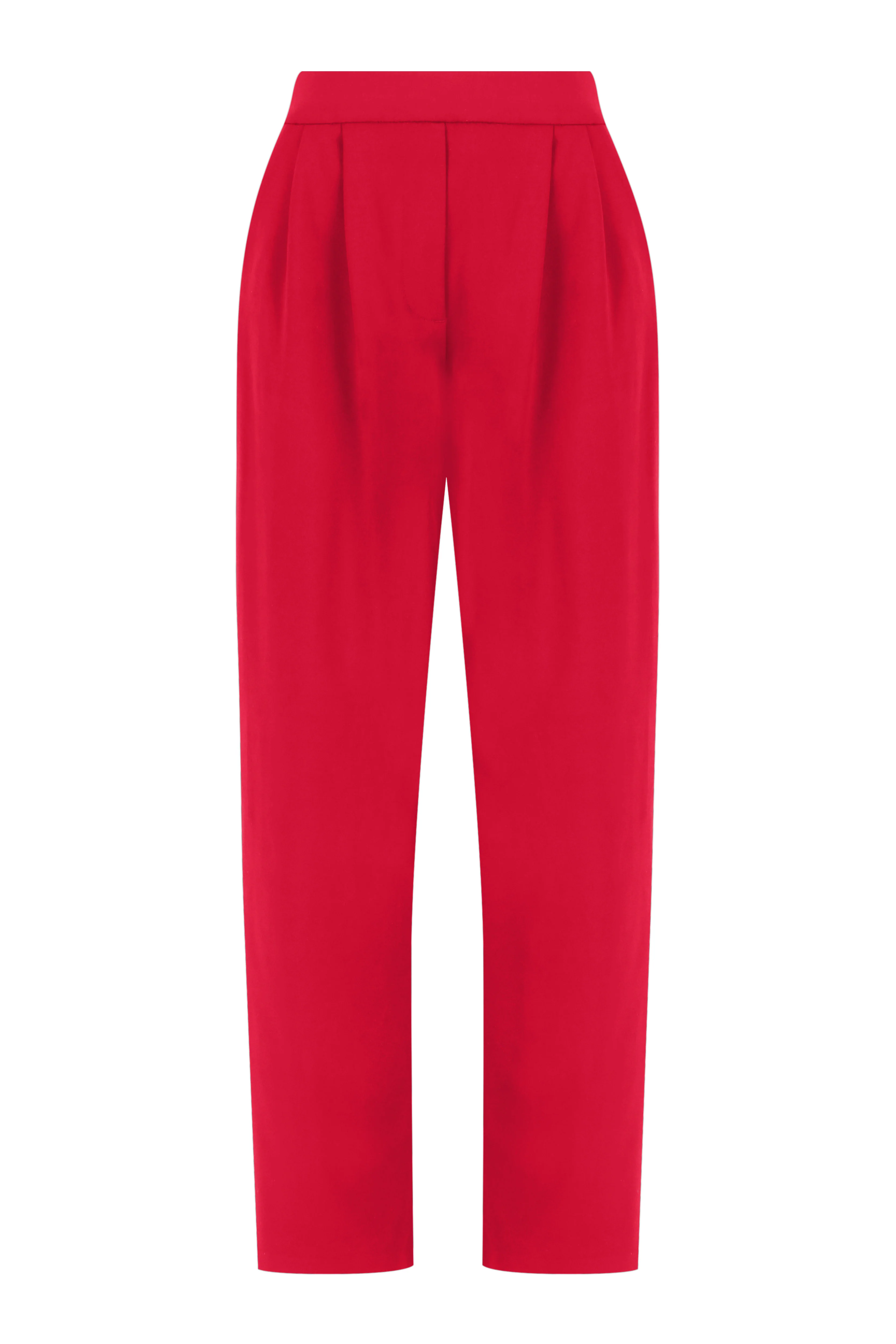Motion Straight Leg Tailored Pant - Red - Image 2