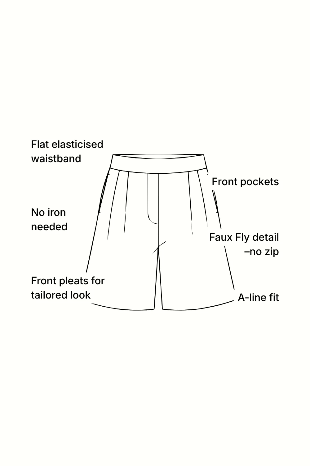 Motion Tailored Short - Black - Image 7
