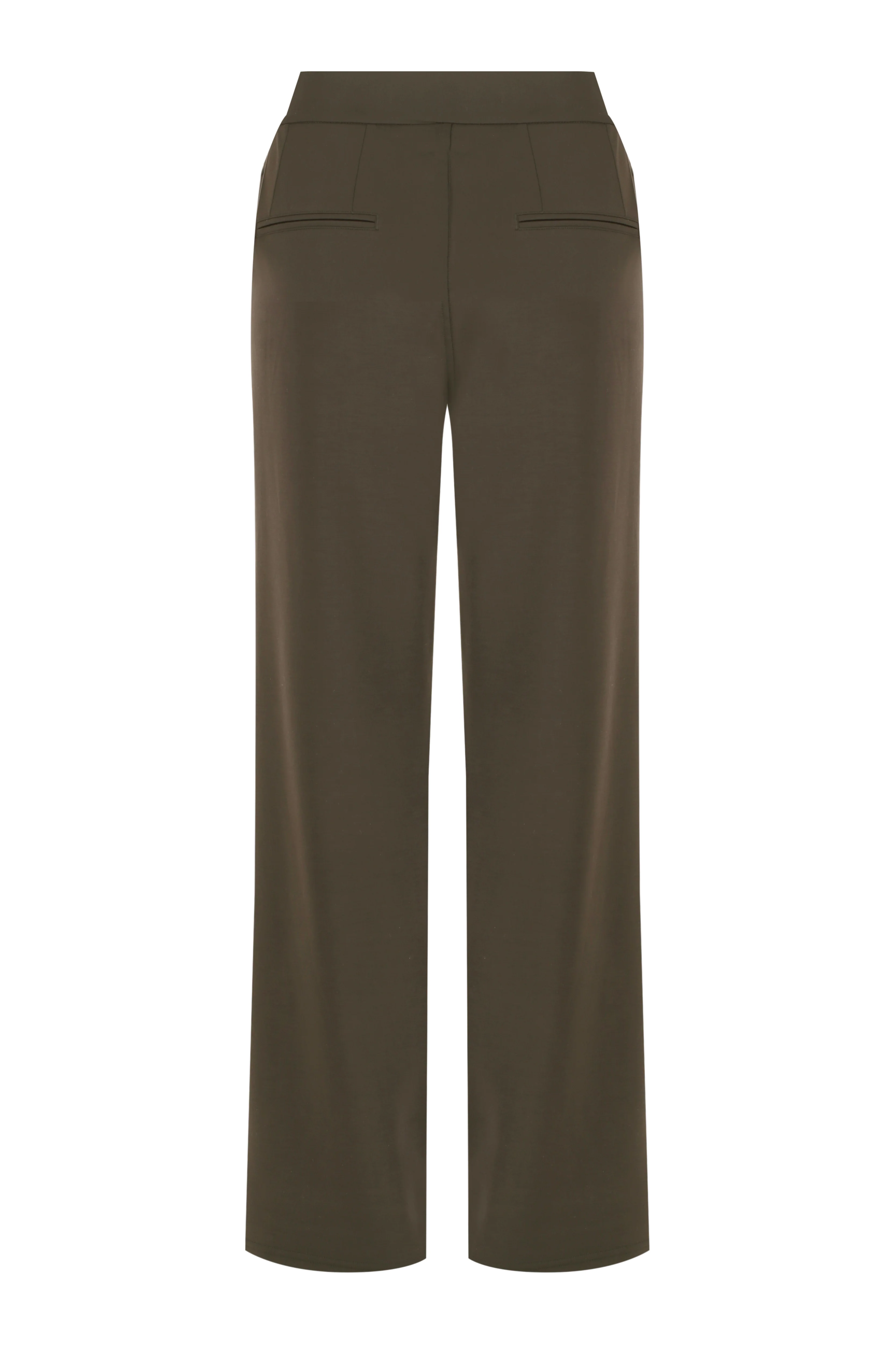 Motion Wide Leg Tailored Pant - Khaki - Image 5