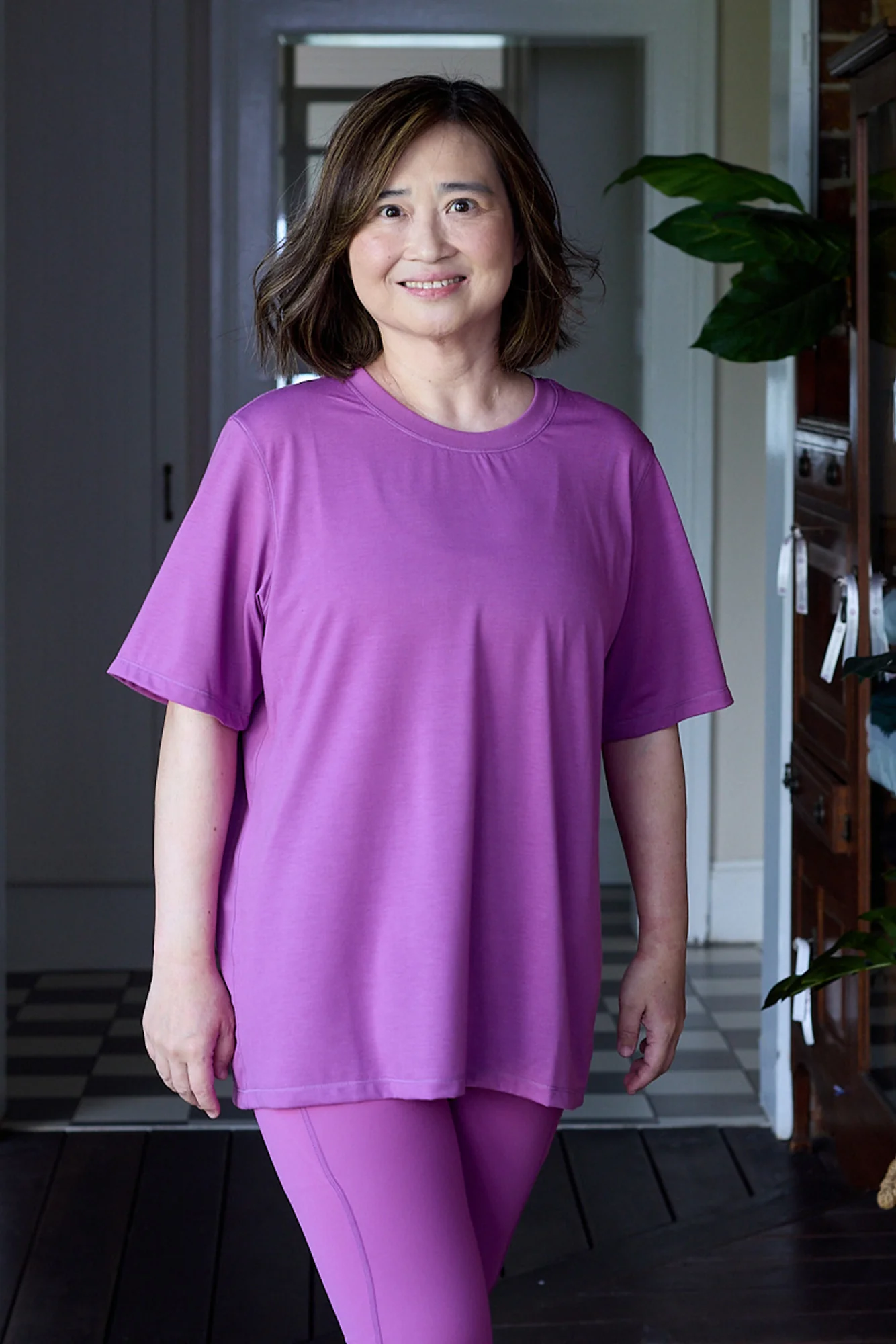 Perform Lightweight Training T-Shirt - Violet - Image 6