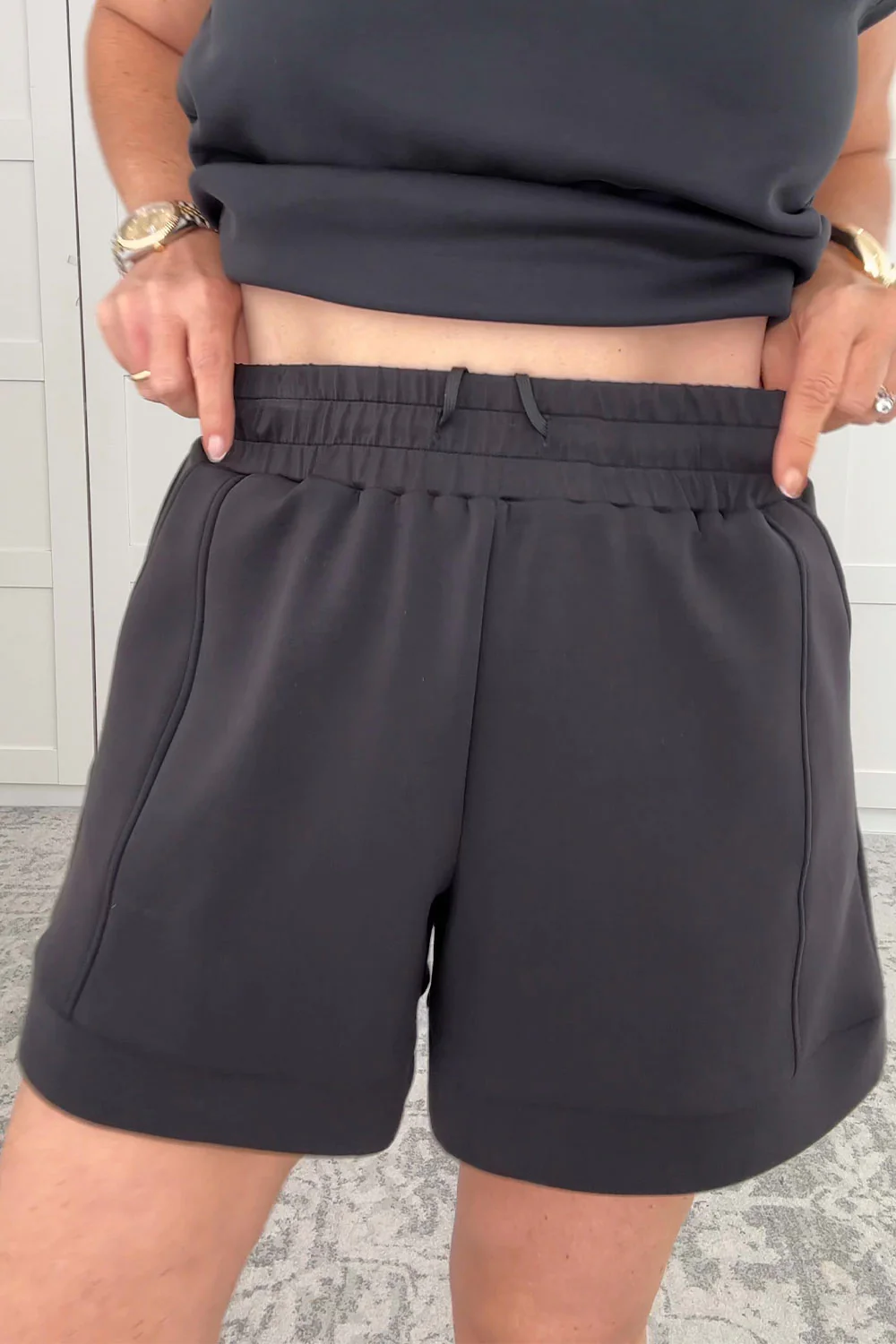 Softluxe Short - Black - Image 2
