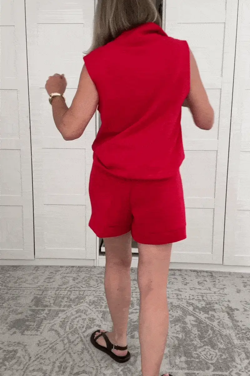 Softluxe Short - Red
